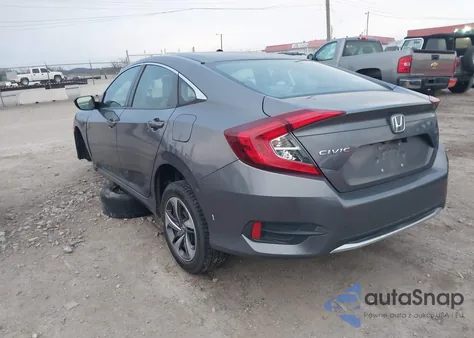 2019 Honda Civic Lx z USA, uszkodzony, nr VIN 19XFC2F61KE007610